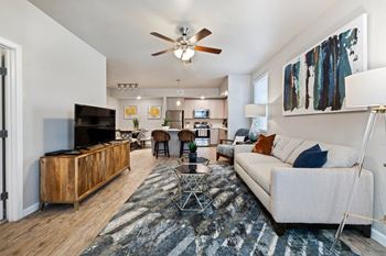 Open-concept floor plans